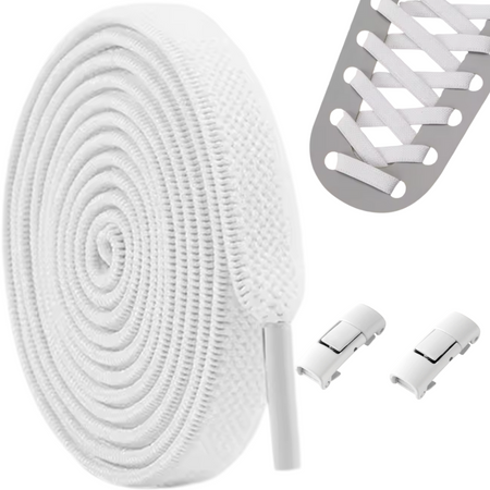 Lignes de chaussures elastiques non liantees 100 cm