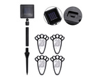 Solar pawpaw garden led ground lights 4 pcs.