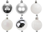 Vianočné ozdoby na stromček 3cm set 36ks vianočné ozdoby na stromček miscellaneous