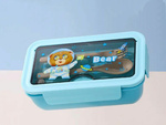 Lunchbox homemade breakfast container for school dividers cutlery