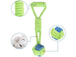 Dog toy chew tug rope strong long