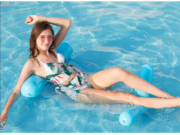 Saltea gonflabilă apă hamac înot scaun piscină lounger float mat