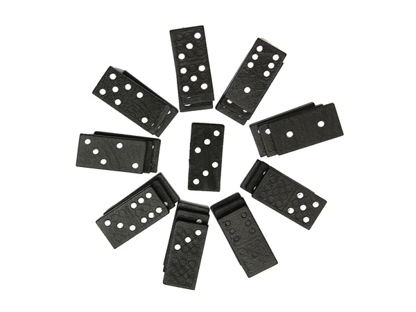 Drevené domino v krabici 28 kusov