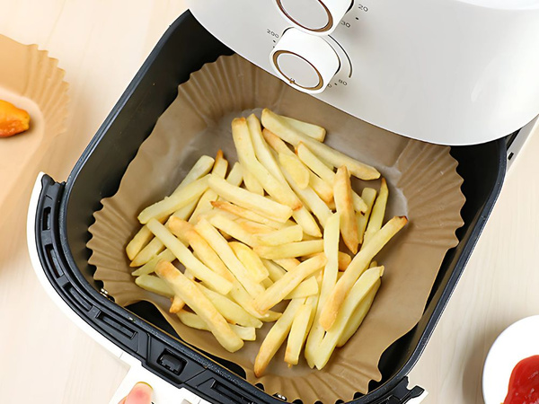 Papīra ieliktnis gaisa fritēžai bez taukiem 50 gab.