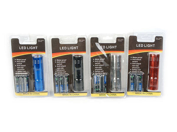 Mini žibintuvėlis 9 led žibintuvėliai 15-9 led raktų žiedas