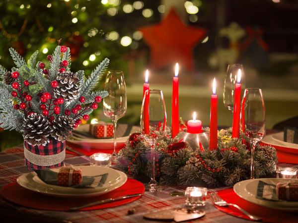 Christmas table centrepiece desk decoration christmas table decoration