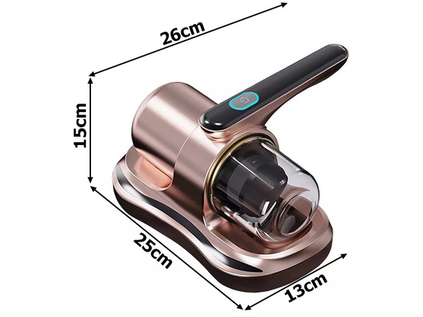 Aspirateur de poussière portatif filtre sans sac pour les personnes souffrant d'allergies lampe uv