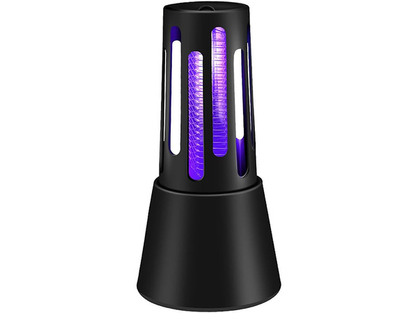 Lampa owadobójcza na komary owady muchy uv skuteczna 5w cicha szczoteczka