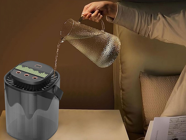 Humidificador de aire difusor de aroma aromaterapia iluminación rgb usb