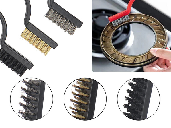 Jeu d'éponges de polissage pour brosses de forage tampons en microfibres