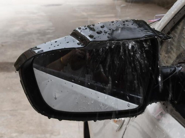 Protector universal contra la lluvia para los retrovisores del coche, 2 unidades