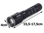 Latarka taktyczna bailong led cree zoom xm-l3-u3