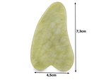 Jade body massager plate