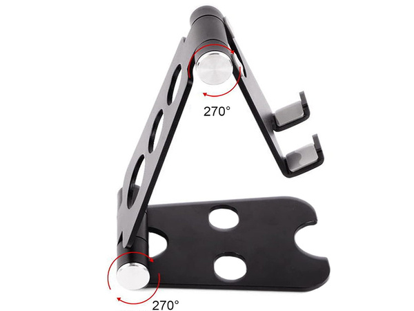 ДЕРЖАТЕЛЬ ТЕЛЕФОНА ДЕРЖАТЕЛЬ ПЛАНШЕТА МЕТАЛЛИЧЕСКАЯ НЕСКОЛЬЗЯЩАЯ ПОДСТАВКА