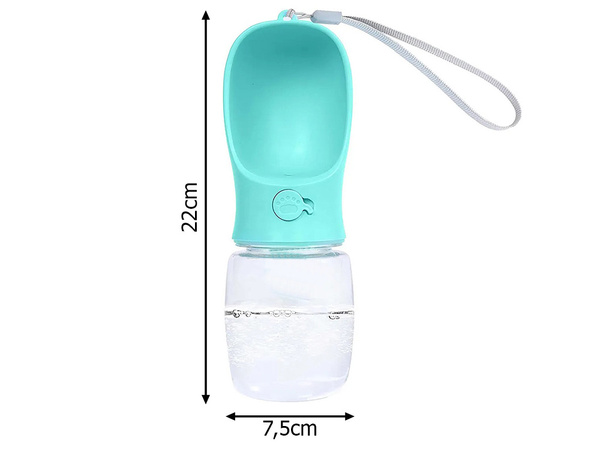 Bol de apă portabil câine walking poison 380ml