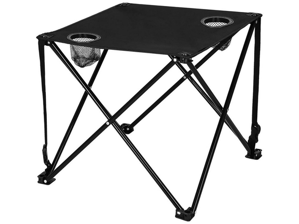Kleiner klappbarer fischertisch für den balkon beim camping unter dem zelt