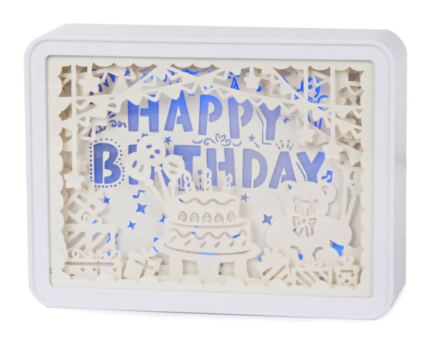 Paper cut-outs night light 3d usb