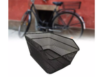 Large bicycle basket metal bicycle basket for luggage rack strong screw-on