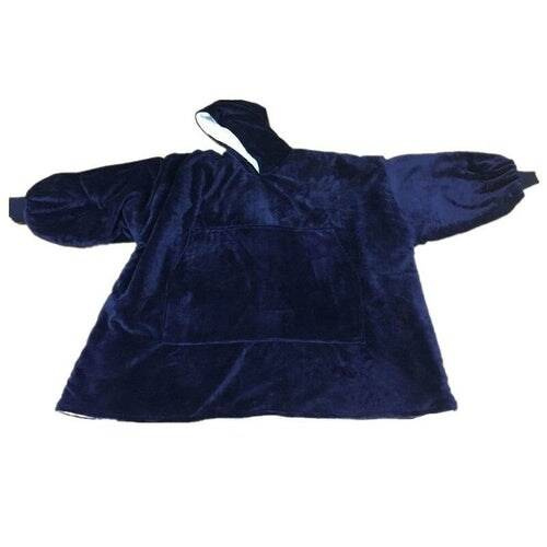 Teplá mikina oversize deka xxl 2v1 hrubý fleece