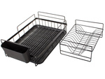Double-deck drainer with tray