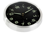 Fluorescente grande reloj de pared fluorescente estrellas 25cm