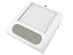 Dépoussiéreur de manucure à cassette sans sac 80w avec filtre