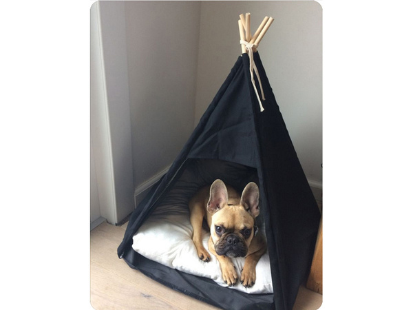 Tepee tent house dog bed cat kennel