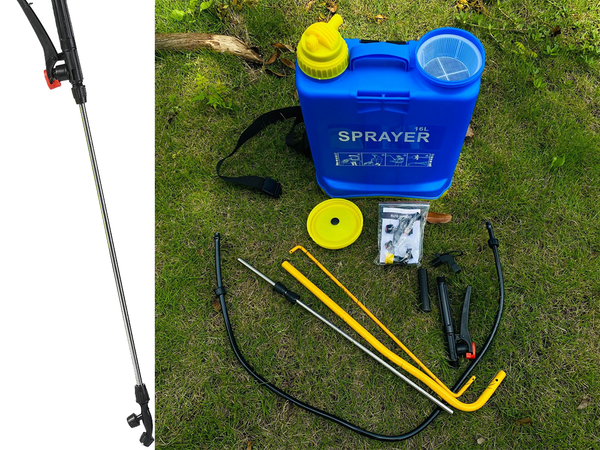 Backpack pressure sprayer garden hand sprayer lance 16l