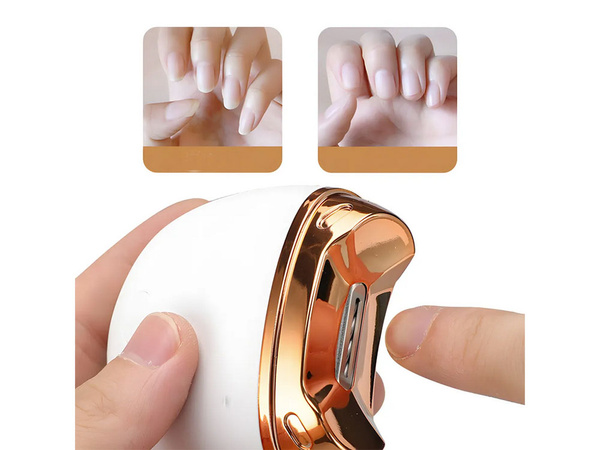 Elektrický strihač nechtov strihač trimmer pilník usb