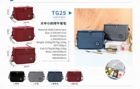 BOLSA TÉRMICA GRIS TG25 (100)