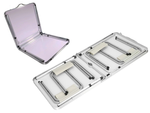 Table de camping pliante table de tourisme avec 4 chaises table de jardin