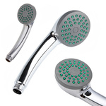 Shower handset large chrome