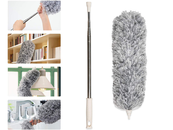 Telescopic broom dusting brush long 280cm