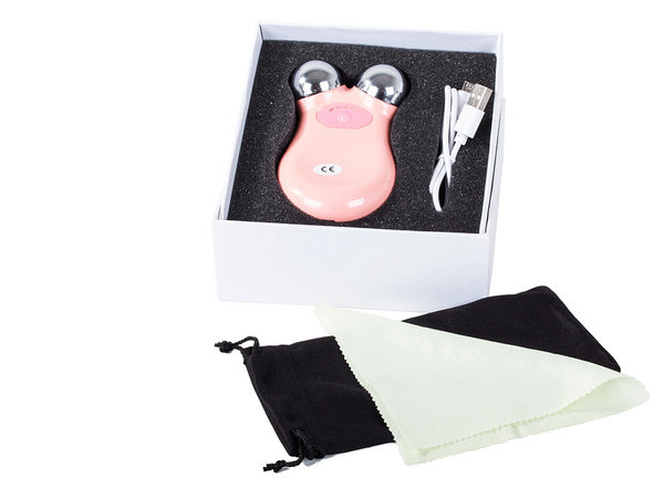 Ultrasonic facial cleansing massager 4in1