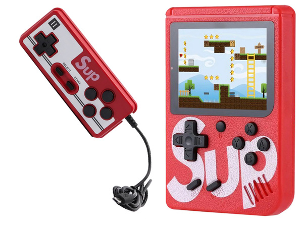 Retro mini portable konsole 400 spiele 3.0 tv spiel box spiele fernbedienung pad