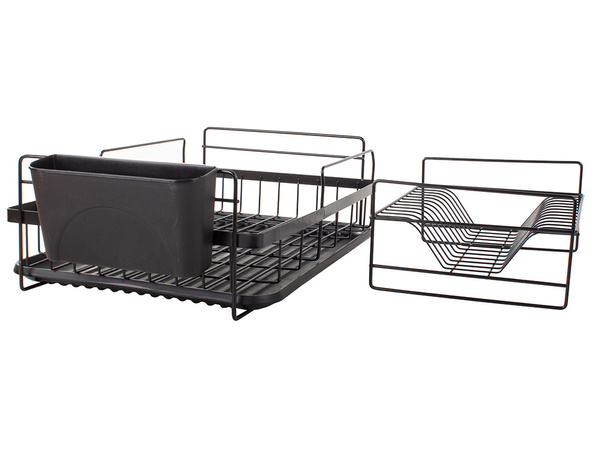 Double-deck drainer with tray