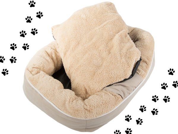 Plush dog playpen bed soft cushion couch bedding fluffy