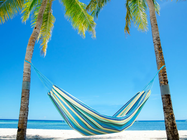 Garden hammock double xxl tourist striped cover 200 x 150 large