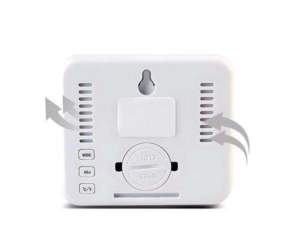 Thermomètre hygromètre horloge calendrier électronique interne sans fil
