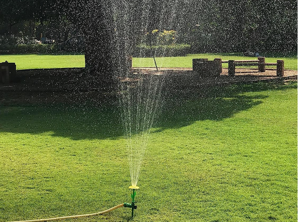 Garden sprinkler sunflower garden watering can