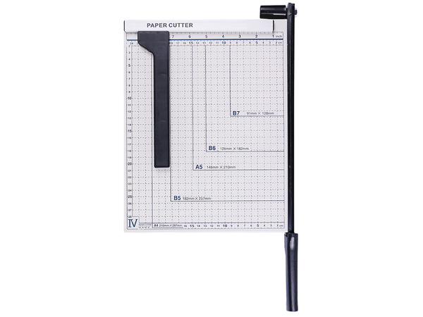 Coupe-papier guillotine mesure metallique b7-a4