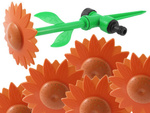Garden sprinkler sunflower garden watering can