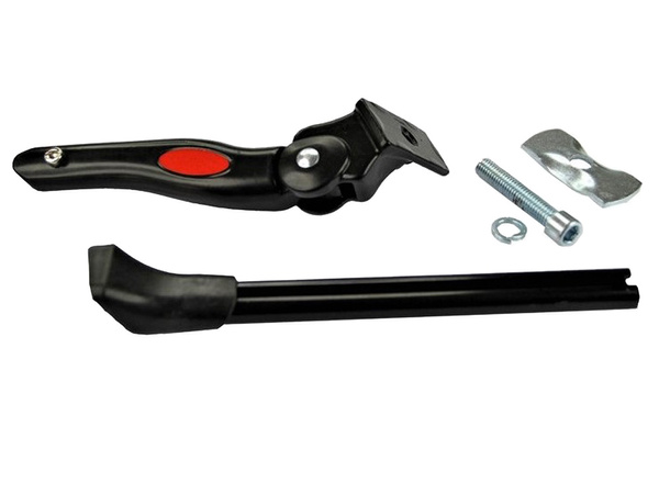 Bicicletă stand picior reglabil biciclete picior spate lateral aluminiu