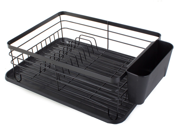 Drying rack dish drainer large tray