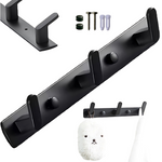 Obešalnik za kopalnico za oblačila, brisače, kuhinjo stenski obešalnik loft 24,5 cm