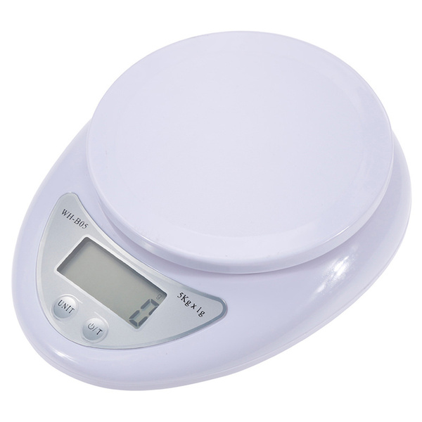 Elektronická kuchynská váha s displejom 5 kg