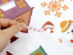 Christmas window stickers christmas trees