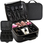 Vanity case cosmetics bag travel organiser casket suitcase bag