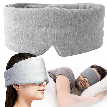Blindfold pentru dormit masca blackout moale mai bine somn relaxare