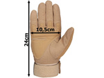 Guantes militares tácticos de supervivencia xl guantes de combate con protección de nudillos